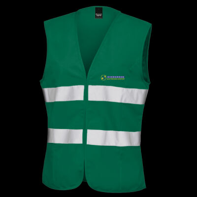 Printed - Evergreen Electricians - Left Chest - Women's Safety Vest Thumbnail