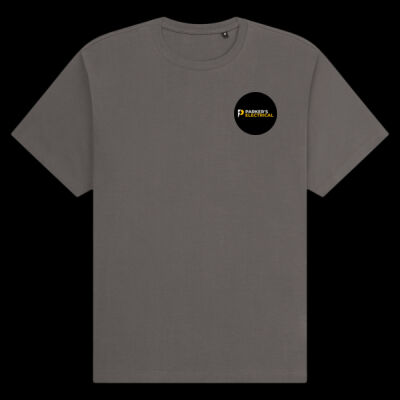 Printed - Parkers Electrical - Left Chest - Organic Heavy T-Shirt Thumbnail