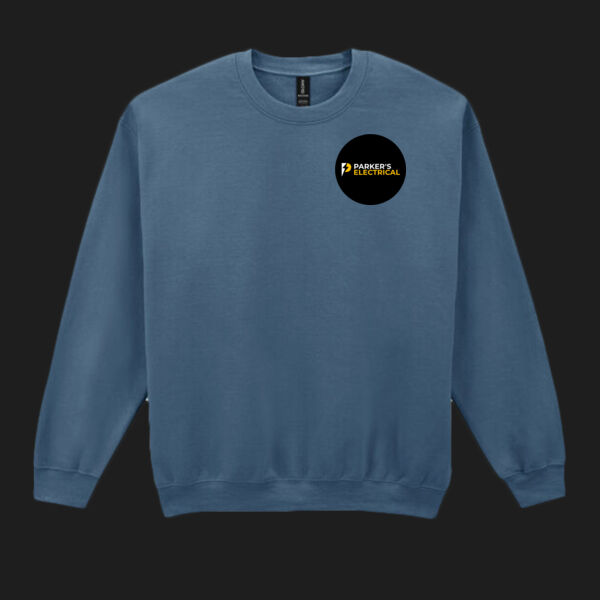 Printed - Parkers Electrical - Left Chest - Heavy Blend™ Adult Crewneck Sweatshirt Thumbnail