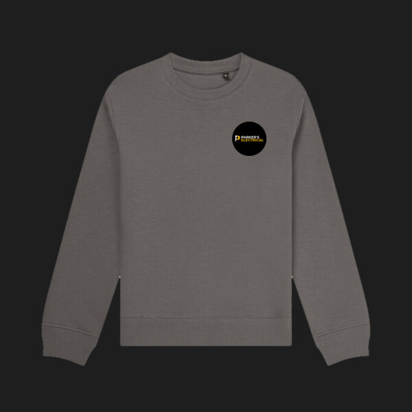 Printed - Parkers Electrical - Left Chest - Organic Sweatshirt Thumbnail
