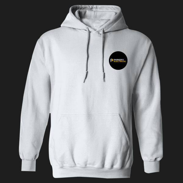 Printed - Parkers Electrical - Left Chest - Heavy Blend™ Adult Hooded Sweatshirt Thumbnail
