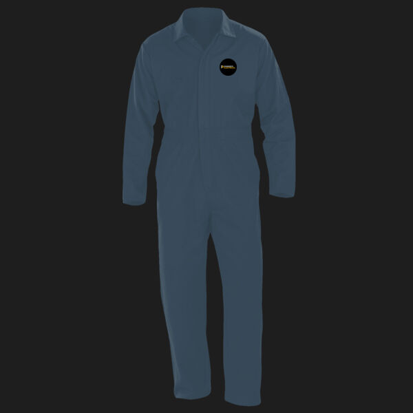 Printed - Parkers Electrical - Left Chest - Action Overall with zip front Thumbnail