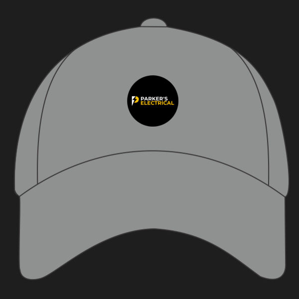 Printed - Parkers Electrical - Left Chest - Houston 5-Panel Printers Cap Thumbnail