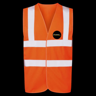 Printed - Parkers Electrical - Left Chest - UCC 4-Band Safety Waistcoat Thumbnail