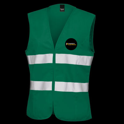 Printed - Parkers Electrical - Left Chest - Women's Safety Vest Thumbnail