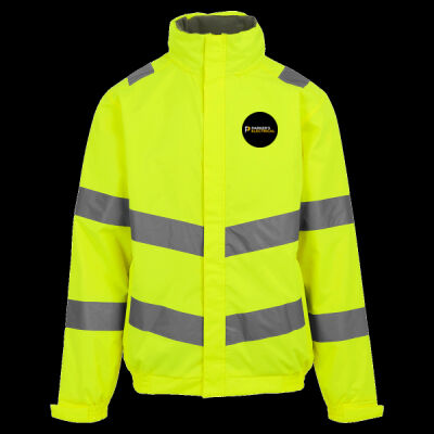 Printed - Parkers Electrical - Left Chest - Hi-Vis Pro Contract Dover Jacket (Class 3) Thumbnail
