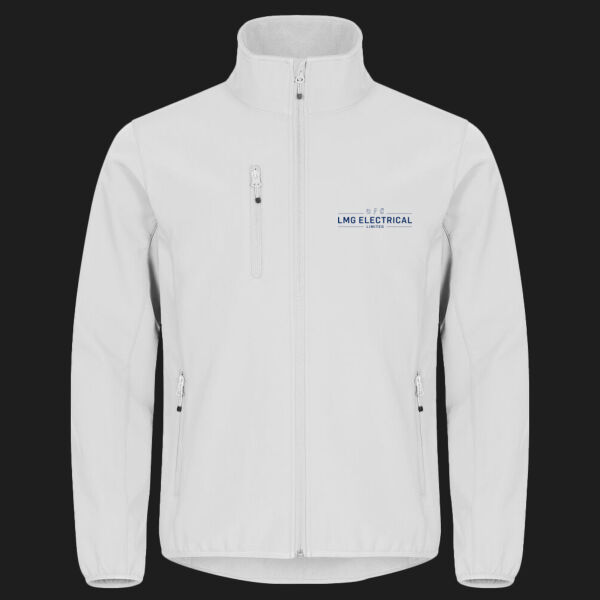 Printed LMG Electrical Left Chest - Classic Softshell Jacket Thumbnail