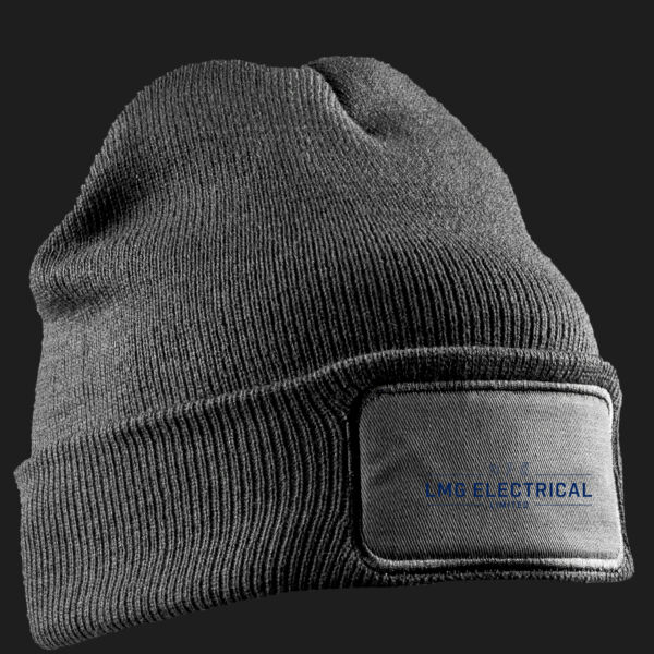 Printed LMG Electrical Left Chest - Double Knit Printers Beanie Thumbnail
