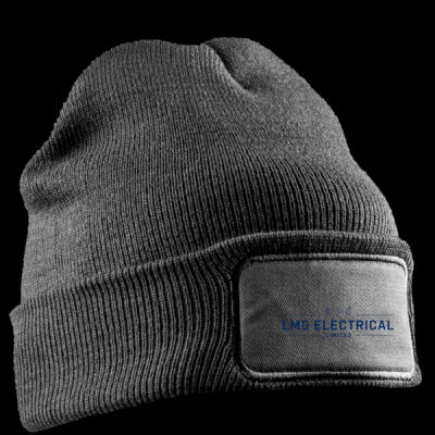 Printed LMG Electrical Left Chest - Double Knit Printers Beanie Thumbnail