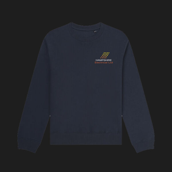 Printed Hampshire Electrical Left Chest - Organic Sweatshirt Thumbnail