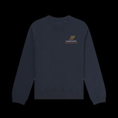 Printed Hampshire Electrical Left Chest - Organic Sweatshirt Thumbnail