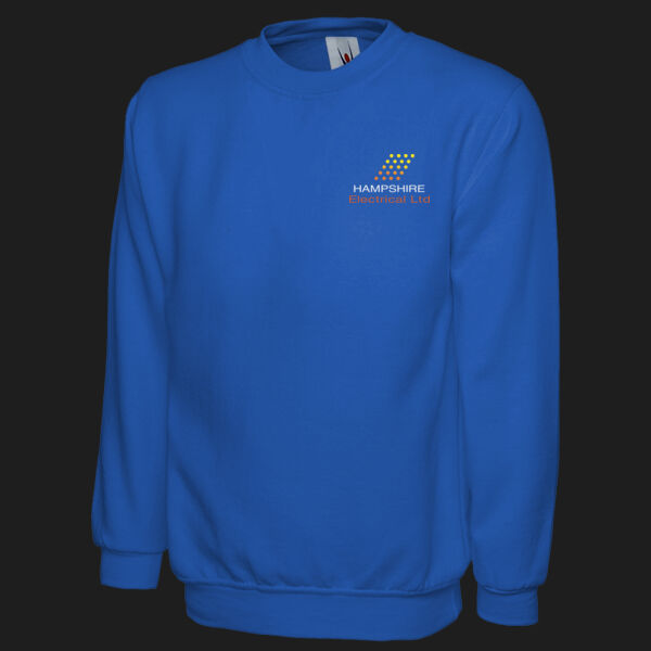 Printed Hampshire Electrical Left Chest - Classic Sweatshirt Thumbnail