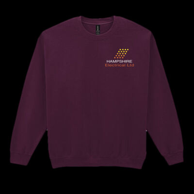 Printed Hampshire Electrical Left Chest - Heavy Blend™ Adult Crewneck Sweatshirt Thumbnail