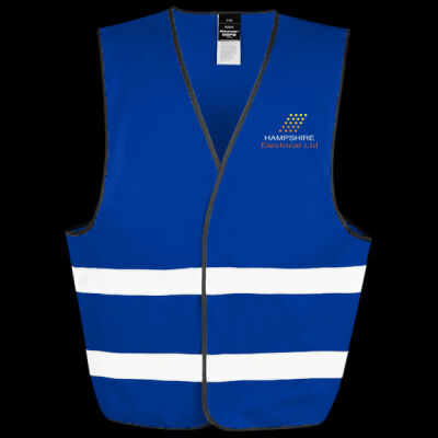 Printed Hampshire Electrical Left Chest - Enhance Visibility Vest Thumbnail