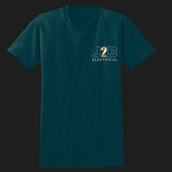 Printed J2B Electrical Left Chest - Heavy Cotton™ Adult T-Shirt Thumbnail