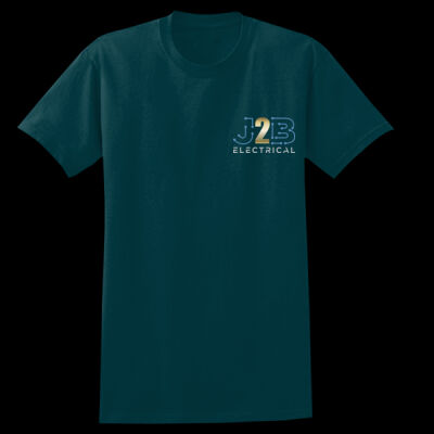 Printed J2B Electrical Left Chest - Heavy Cotton™ Adult T-Shirt Thumbnail
