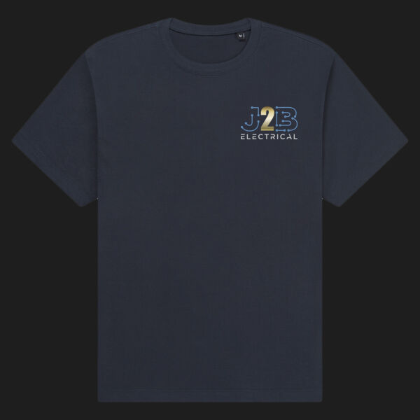 Printed J2B Electrical Left Chest - Organic Heavy T-Shirt Thumbnail