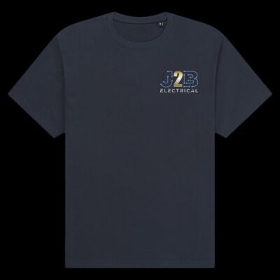 Printed J2B Electrical Left Chest - Organic Heavy T-Shirt Thumbnail