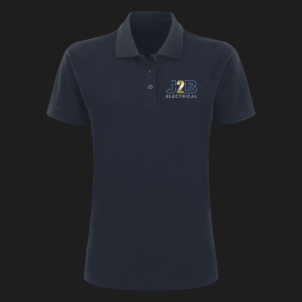 Printed J2B Electrical Left Chest - UCC Ladies' Classic Polo Thumbnail