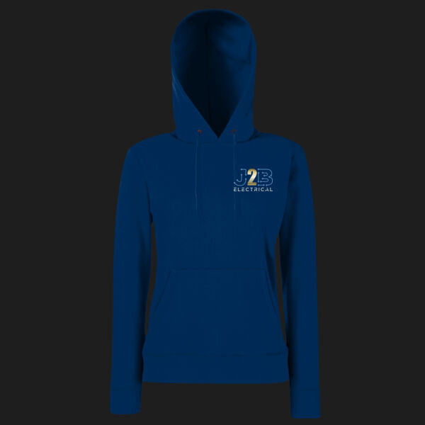 Printed J2B Electrical Left Chest - Ladies' Classic Hooded Sweat Thumbnail