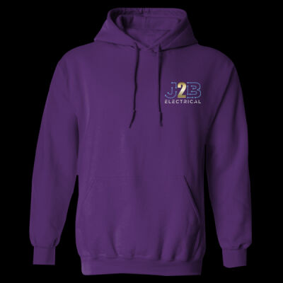 Printed J2B Electrical Left Chest - Heavy Blend™ Adult Hooded Sweatshirt Thumbnail