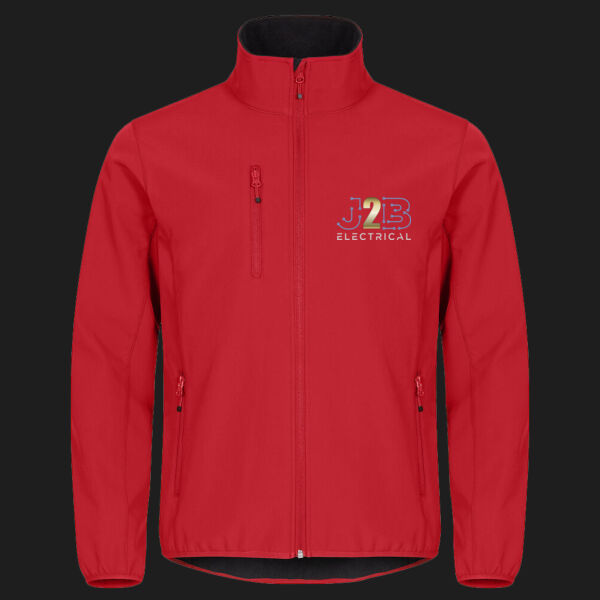 Printed J2B Electrical Left Chest - Classic Softshell Jacket Thumbnail