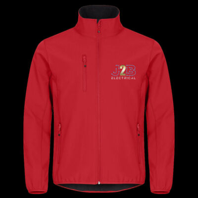 Printed J2B Electrical Left Chest - Classic Softshell Jacket Thumbnail