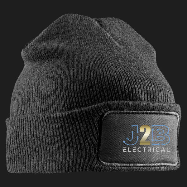 Printed J2B Electrical Left Chest - Double Knit Printers Beanie Thumbnail