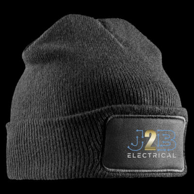 Printed J2B Electrical Left Chest - Double Knit Printers Beanie Thumbnail