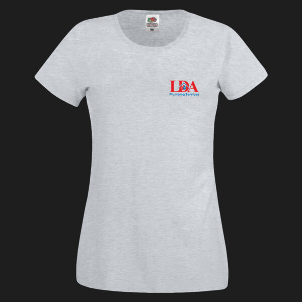Printed LDA Plumbing Services Left Chest - Ladies' Original T Thumbnail