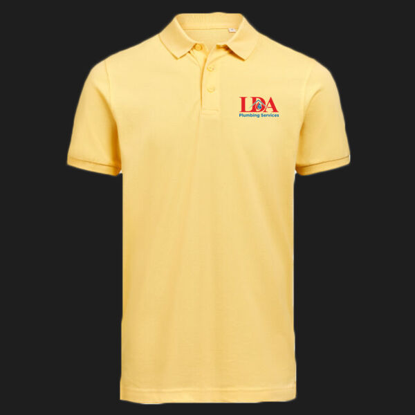 Printed LDA Plumbing Services Left Chest - Polo Regular Fit Thumbnail