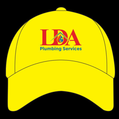 Printed LDA Plumbing Services Left Chest - Houston 5-Panel Printers Cap Thumbnail