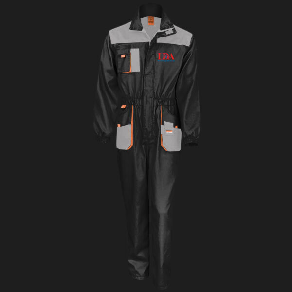 Printed LDA Plumbing Services Left Chest - Lite Coverall Thumbnail