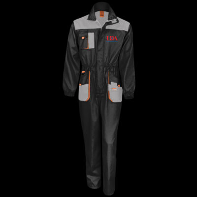 Printed LDA Plumbing Services Left Chest - Lite Coverall Thumbnail