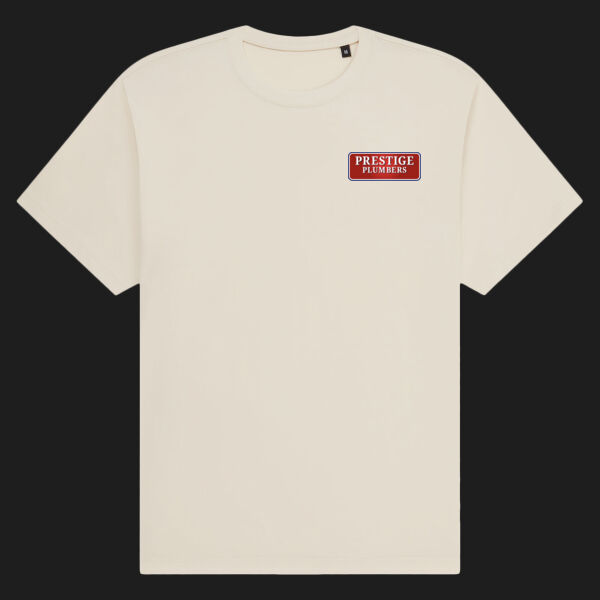 Printed Prestige Plumbers Left Chest - Organic Heavy T-Shirt Thumbnail