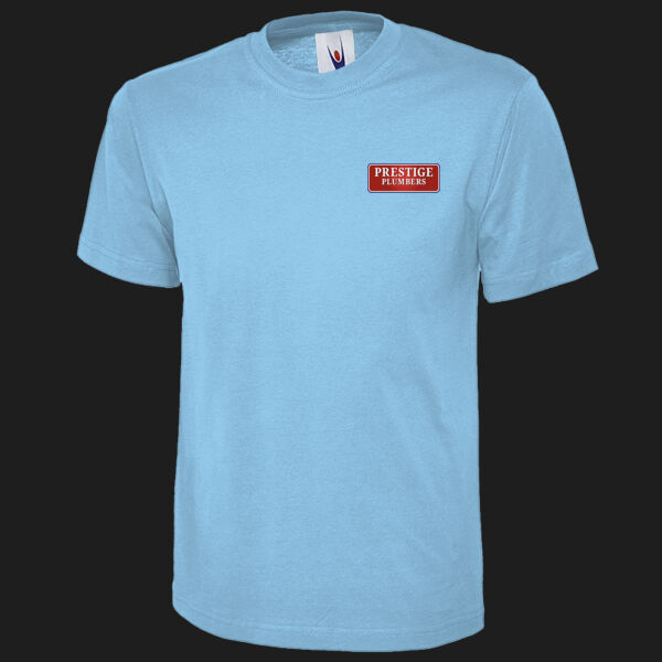 Printed Prestige Plumbers Left Chest - Olympic T-shirt Thumbnail
