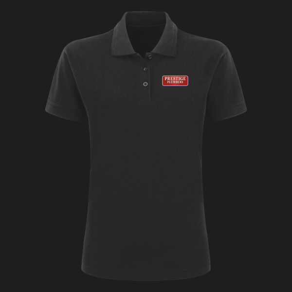 Printed Prestige Plumbers Left Chest - UCC Ladies' Classic Polo Thumbnail