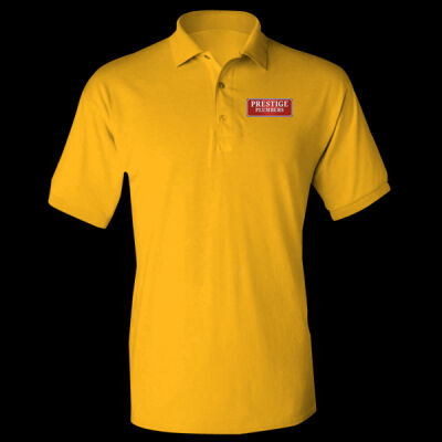 Printed Prestige Plumbers Left Chest - DryBlend® Adult Jersey Polo Thumbnail