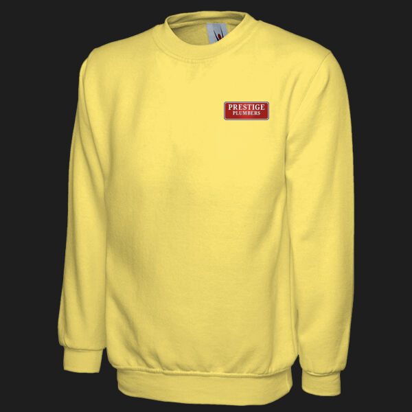 Printed Prestige Plumbers Left Chest - Classic Sweatshirt Thumbnail