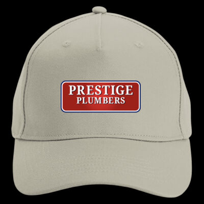 Printed Prestige Plumbers Left Chest - Organic Cotton 5 Panel Cap Thumbnail