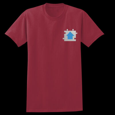 Printed Jigsaw Plumbing and Gas Left Chest - Heavy Cotton™ Adult T-Shirt Thumbnail
