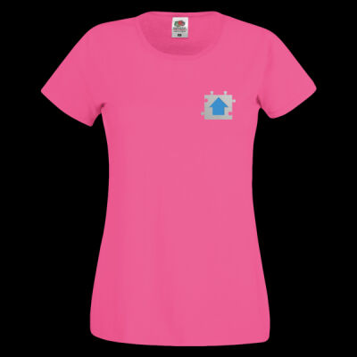 Printed Jigsaw Plumbing and Gas Left Chest - Ladies' Original T Thumbnail