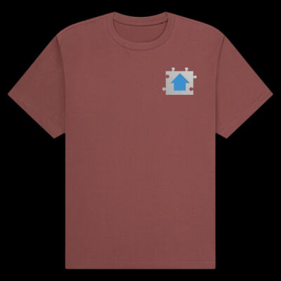 Printed Jigsaw Plumbing and Gas Left Chest - Organic Heavy T-Shirt Thumbnail