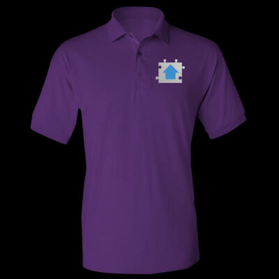 Printed Jigsaw Plumbing and Gas Left Chest - DryBlend® Adult Jersey Polo Thumbnail