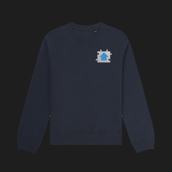 Printed Jigsaw Plumbing and Gas Left Chest - Organic Sweatshirt Thumbnail