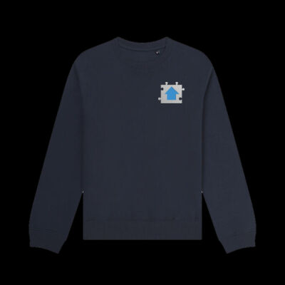 Printed Jigsaw Plumbing and Gas Left Chest - Organic Sweatshirt Thumbnail