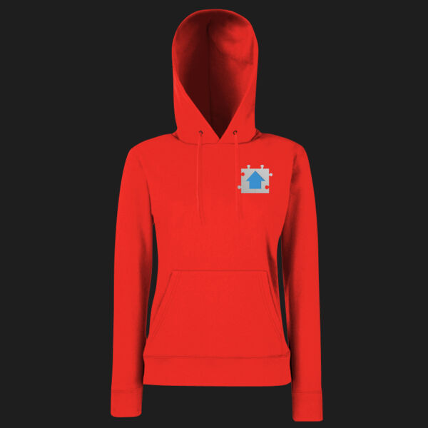 Printed Jigsaw Plumbing and Gas Left Chest - Ladies' Classic Hooded Sweat Thumbnail