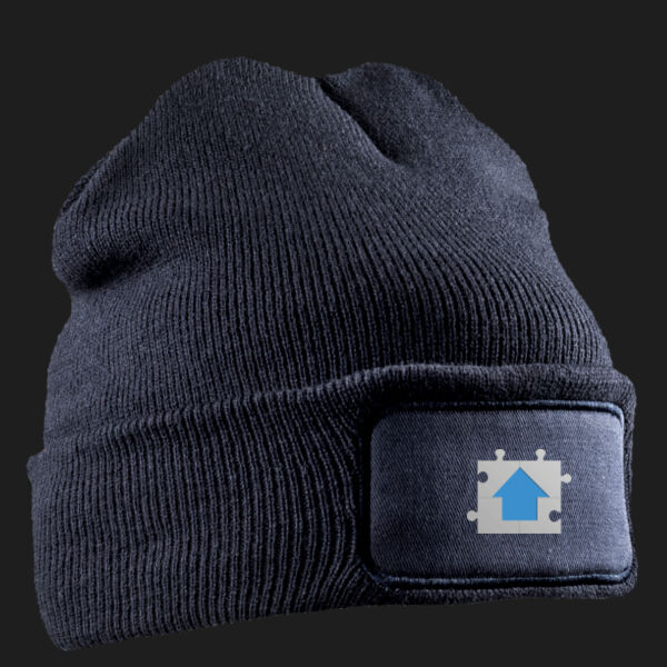 Printed Jigsaw Plumbing and Gas Left Chest - Double Knit Printers Beanie Thumbnail