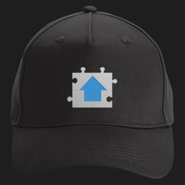 Printed Jigsaw Plumbing and Gas Left Chest - Organic Cotton 5 Panel Cap Thumbnail