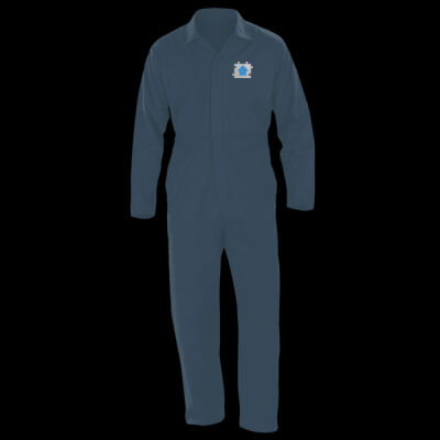 Printed Jigsaw Plumbing and Gas Left Chest - Action Overall with zip front Thumbnail